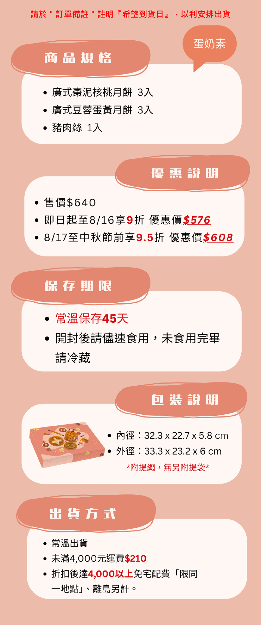 伊甸公益MaLL中秋節福氣禮盒內容物與特色介紹